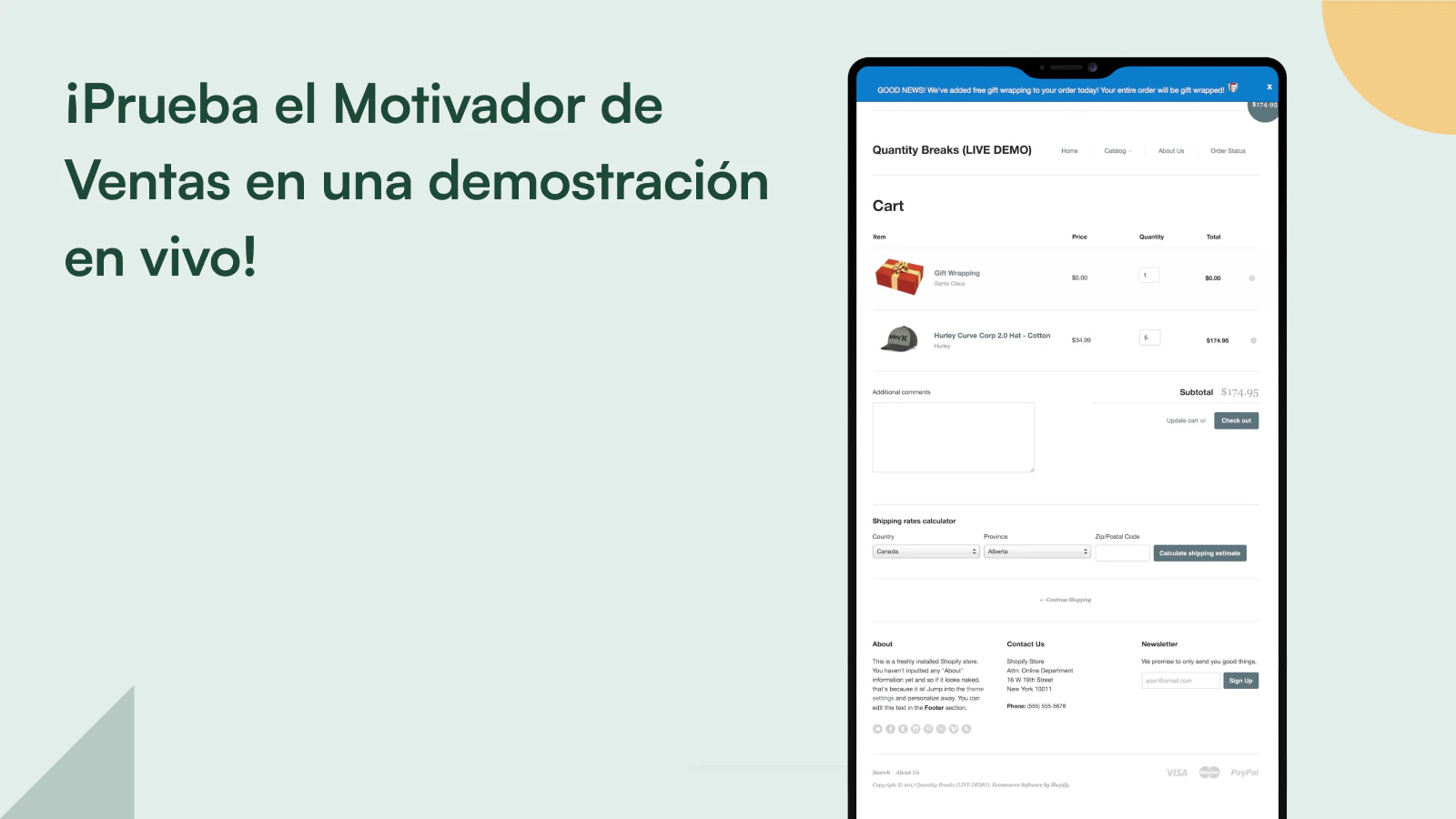 Prueba Sales Motivator en una Demostración en Vivo.