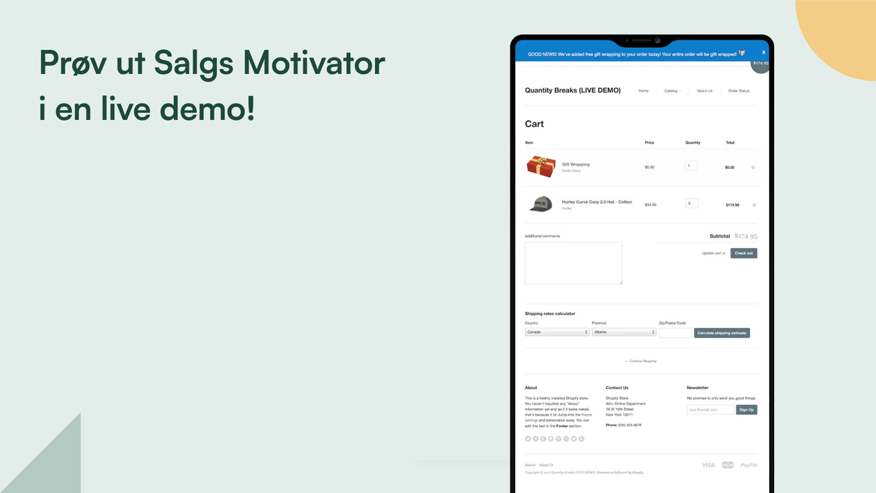Prøv ut Sales Motivator i en Live-demo.