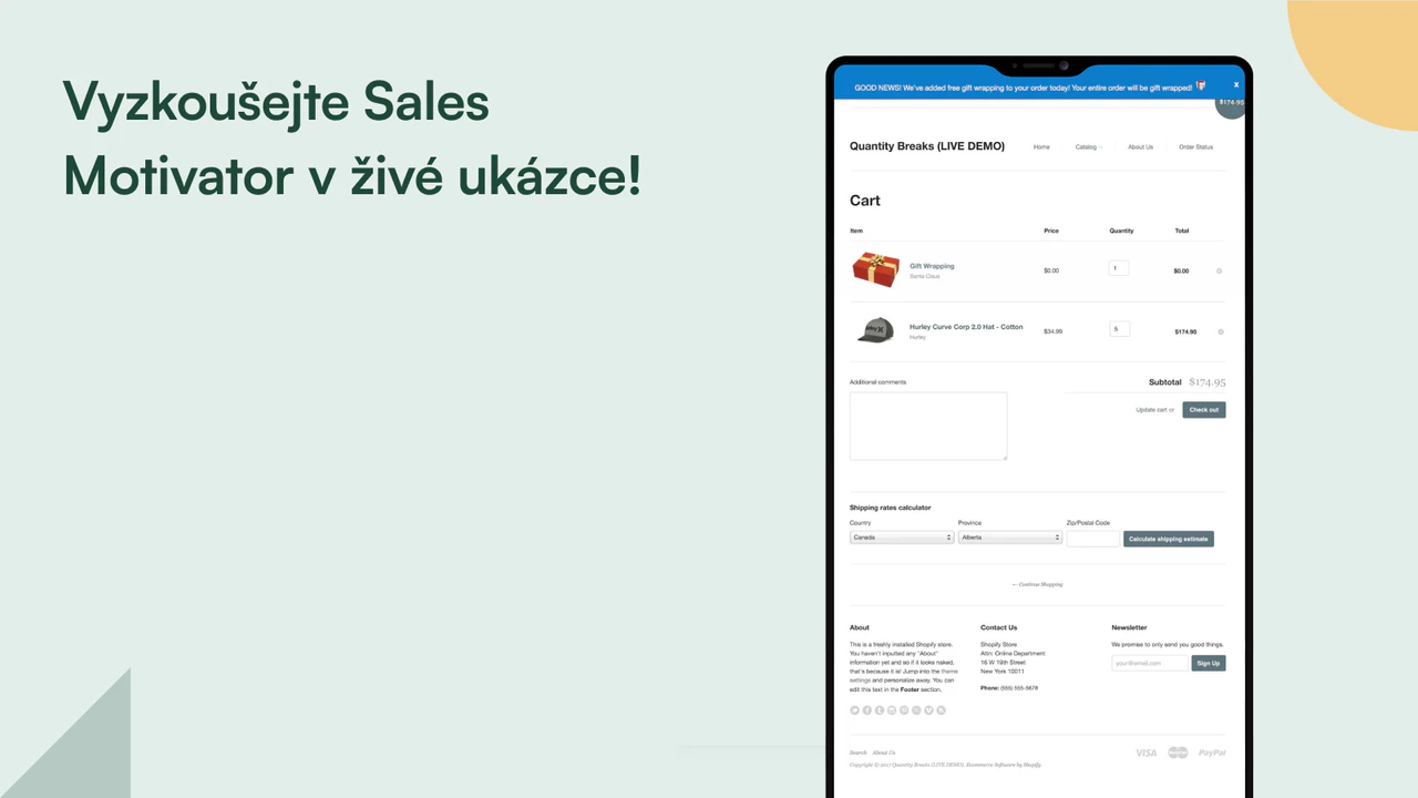 Vyzkoušejte Sales Motivator v živé ukázce.