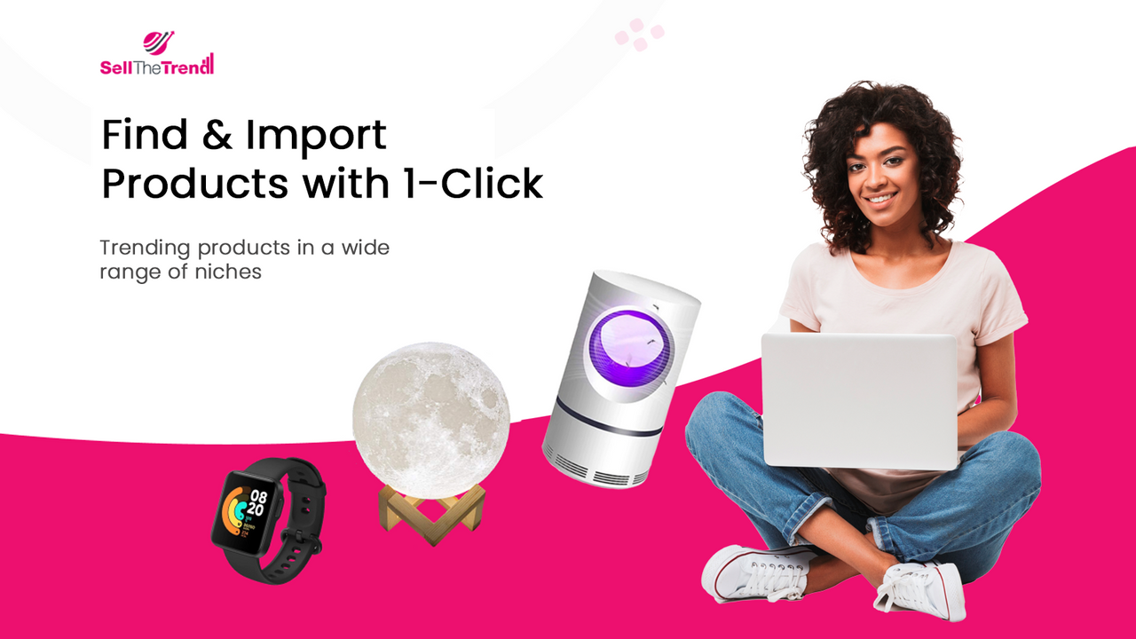 Hitta och importera produkter med 1-klick