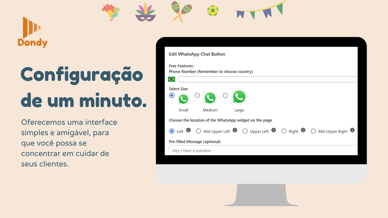 Simples e fácil de instalar o aplicativo whatsapp