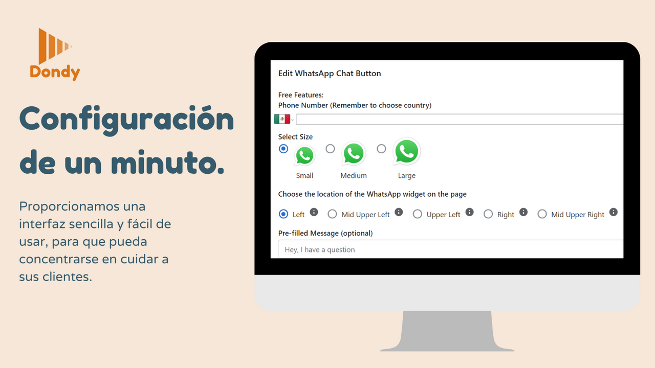 Simple y fácil de instalar la aplicación WhatsApp