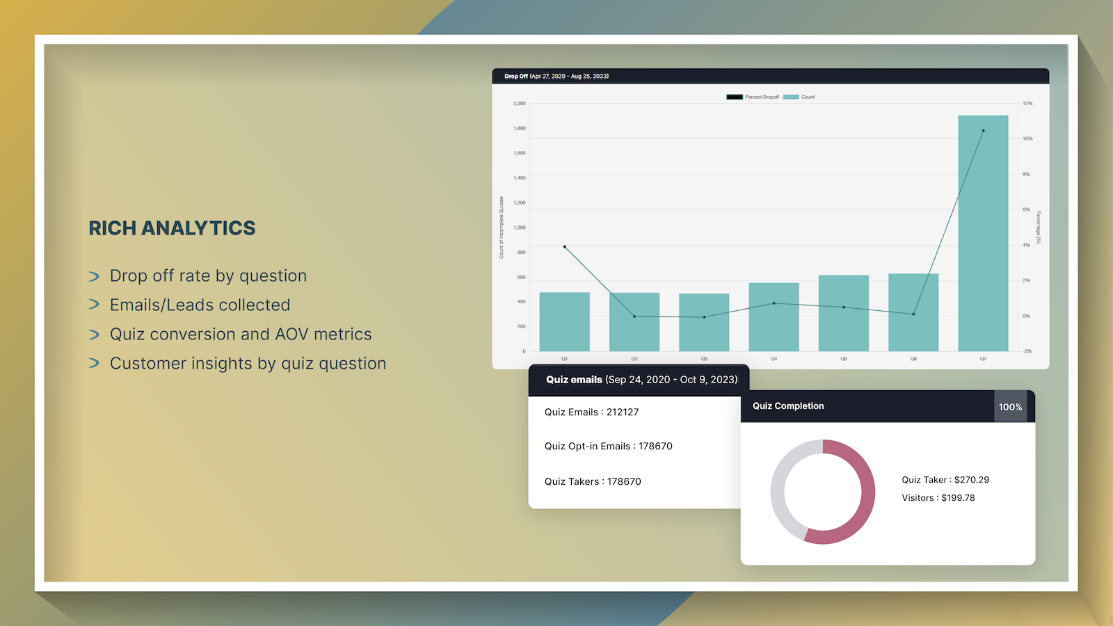 VQB: AI Product Quiz Builder Screenshot