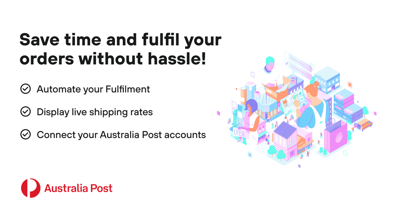 Affichez les tarifs d'expédition en direct et imprimez les étiquettes Australia Post