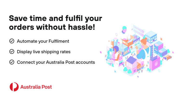 Australia Post Shipping by AMP Screenshot