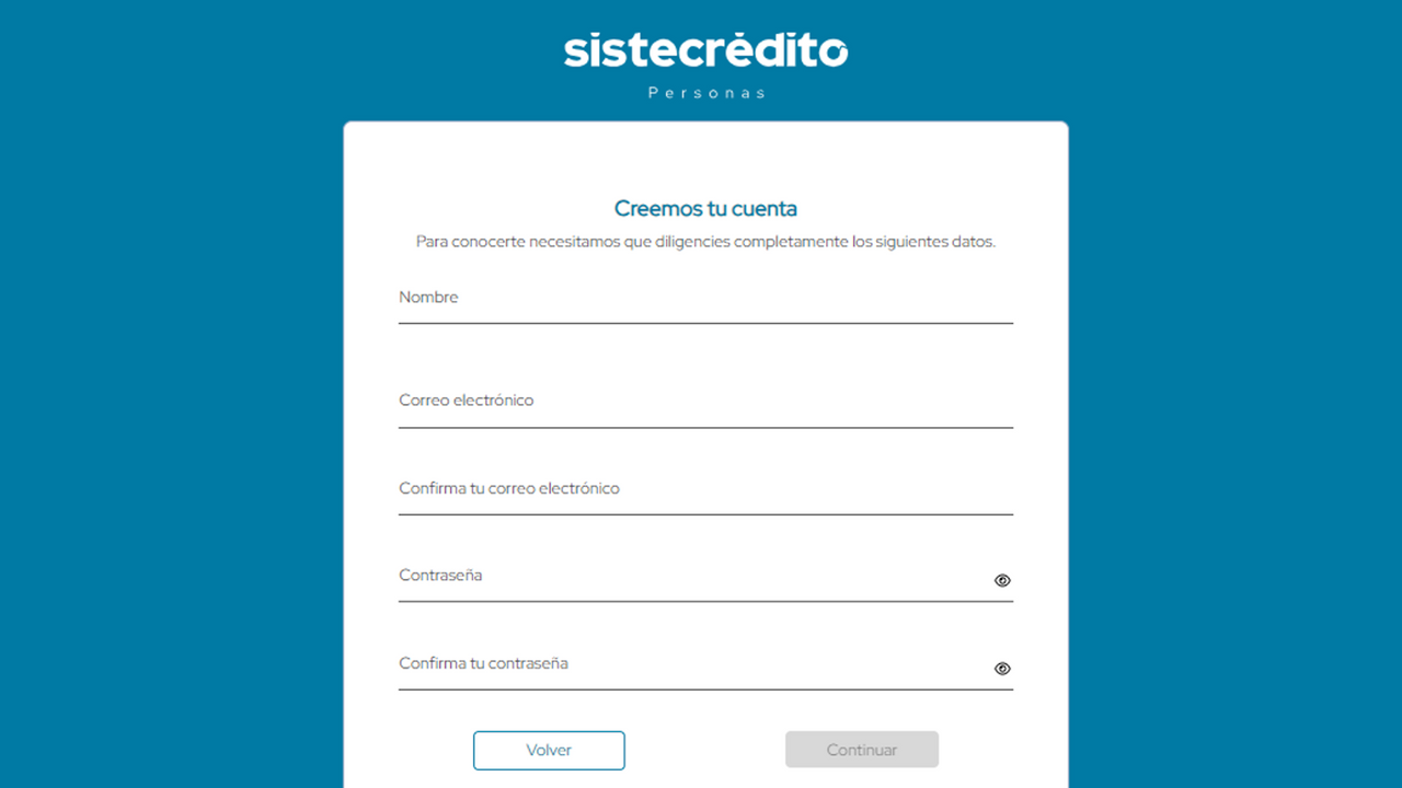 Registrate sin salir de casa