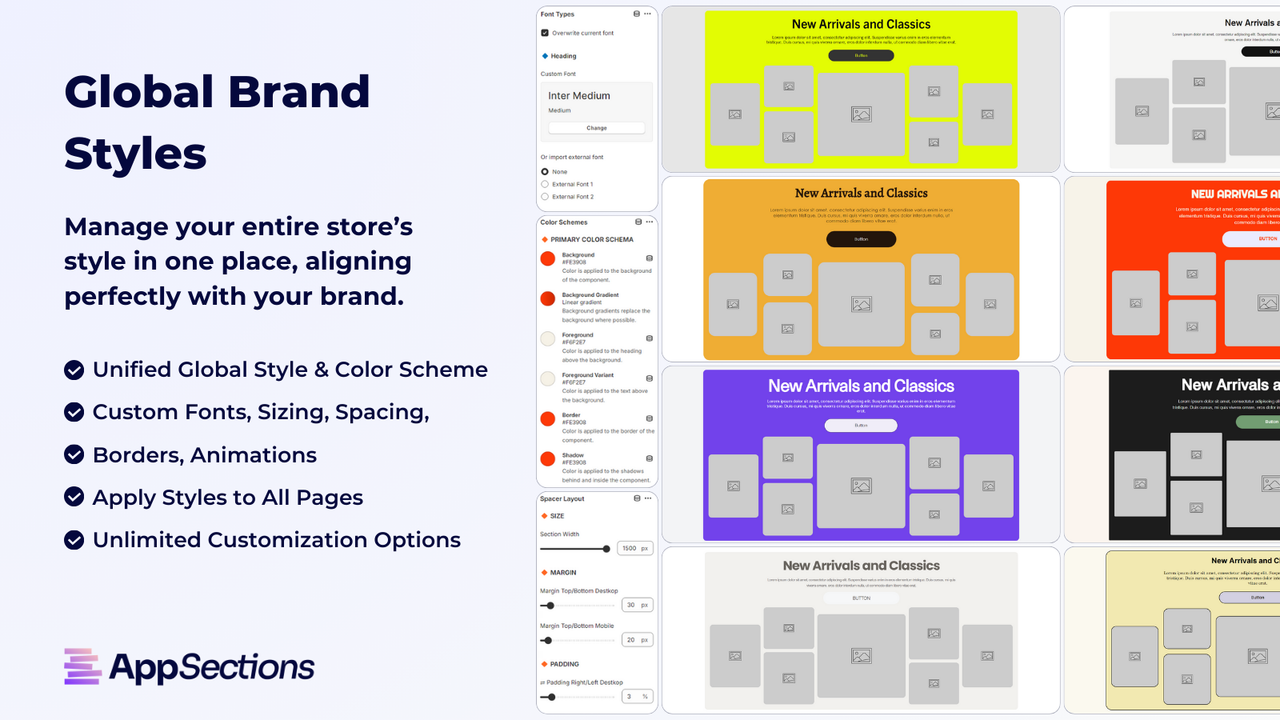 Global Brand Styles