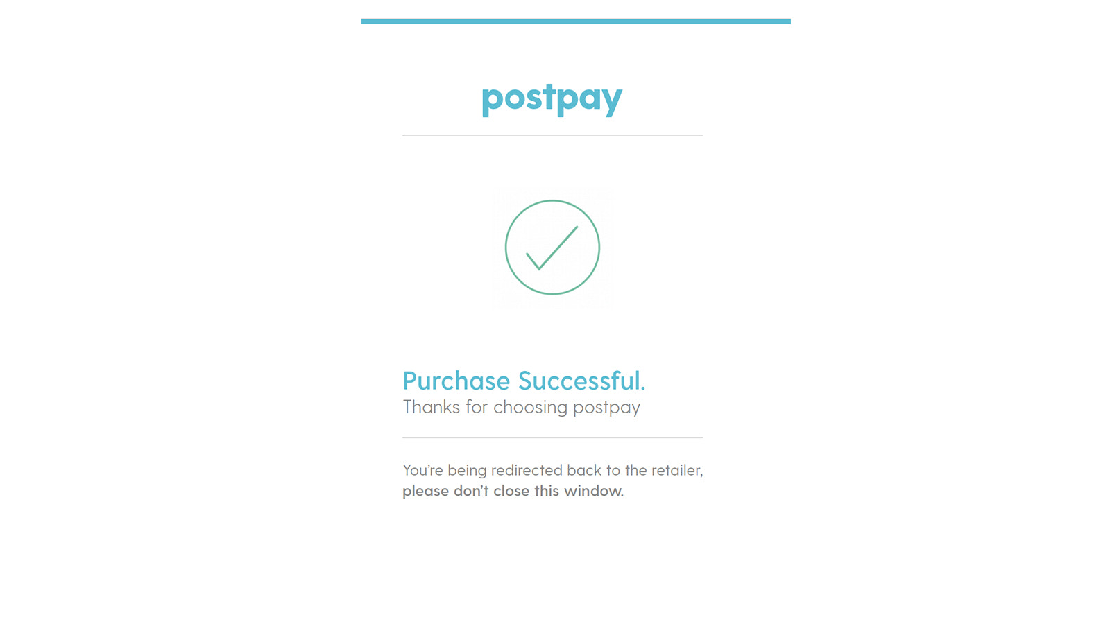 Postpay stap3