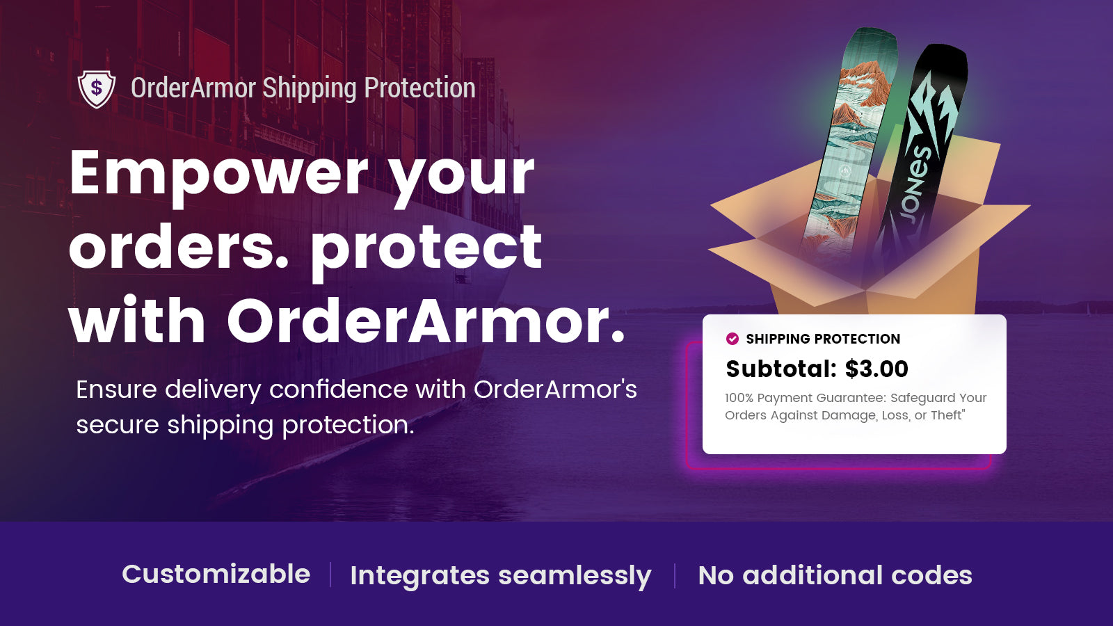 OrderArmor Shipping Protection Screenshot