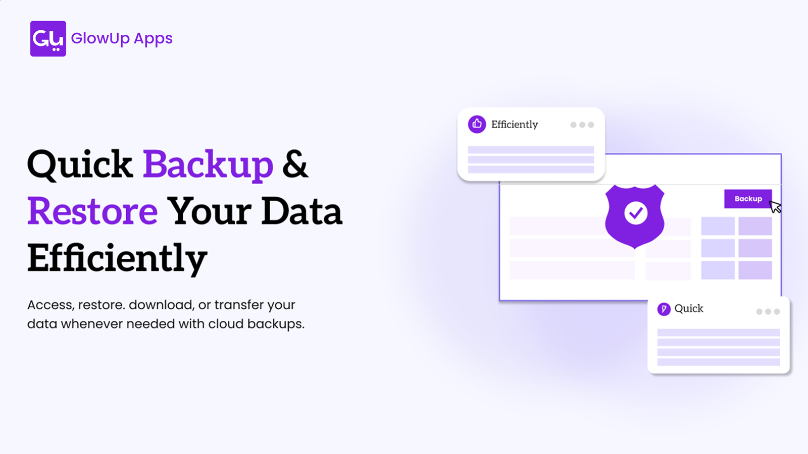 Shopify Backup App by GlowUp Apps| Automated Backups & Restore