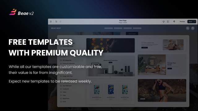 Free templates library with premium quality