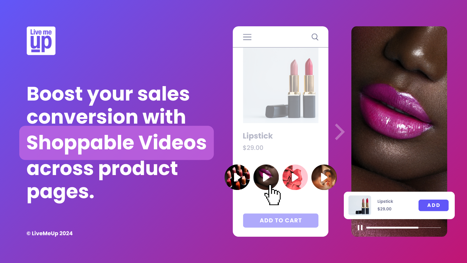 Shoppable Videos