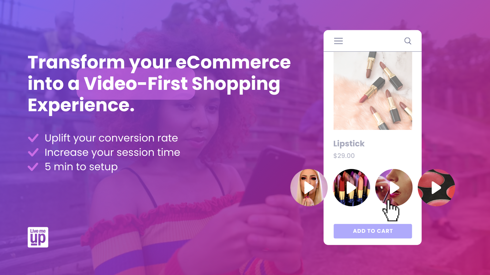 LiveMeUp : Live Shopping Screenshot