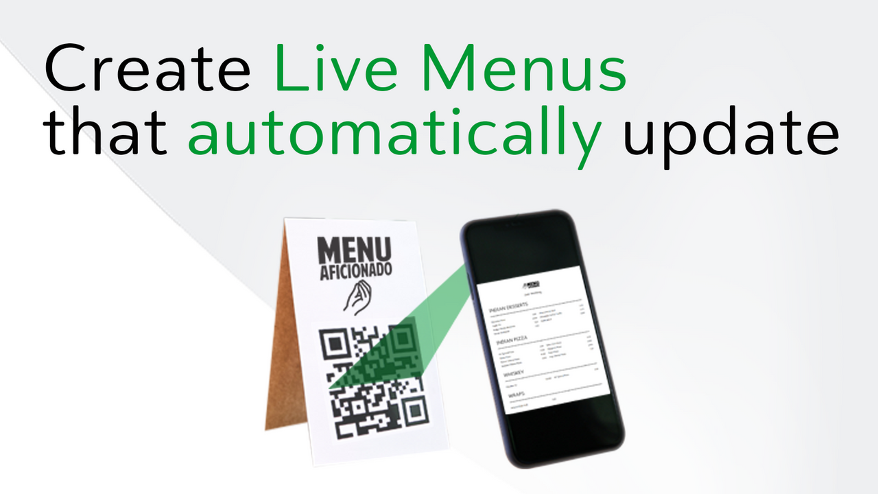 Créez des Menus Live Dynamiques qui se mettent à jour automatiquement