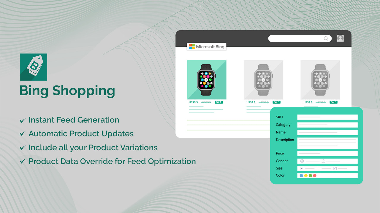 Bing Shopping Screenshot