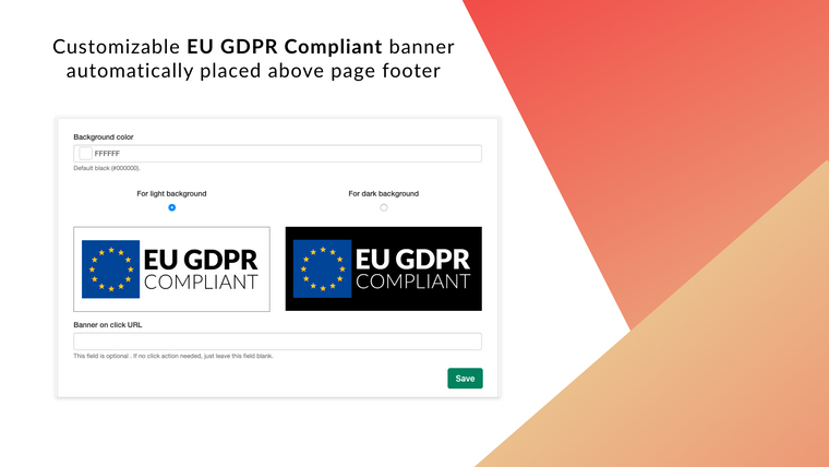 Mega GDPR Data Compliance Screenshot