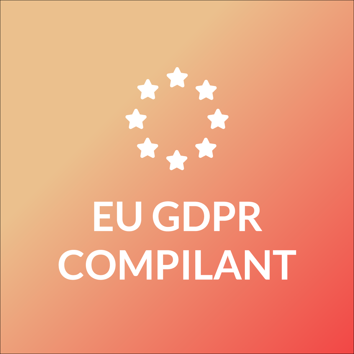 GDPR Data Compliance Banner EU