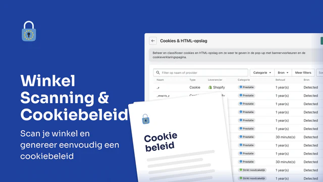 Pandectes AVG-naleving - Winkelscan- en cookiebeleid