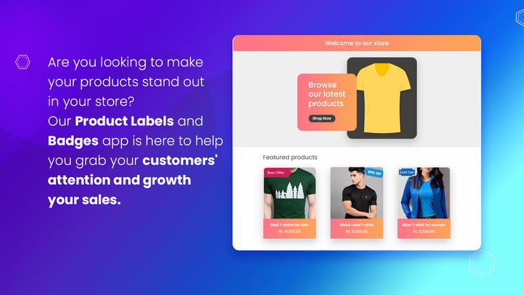 Badgio: Product Label & Badges Screenshot