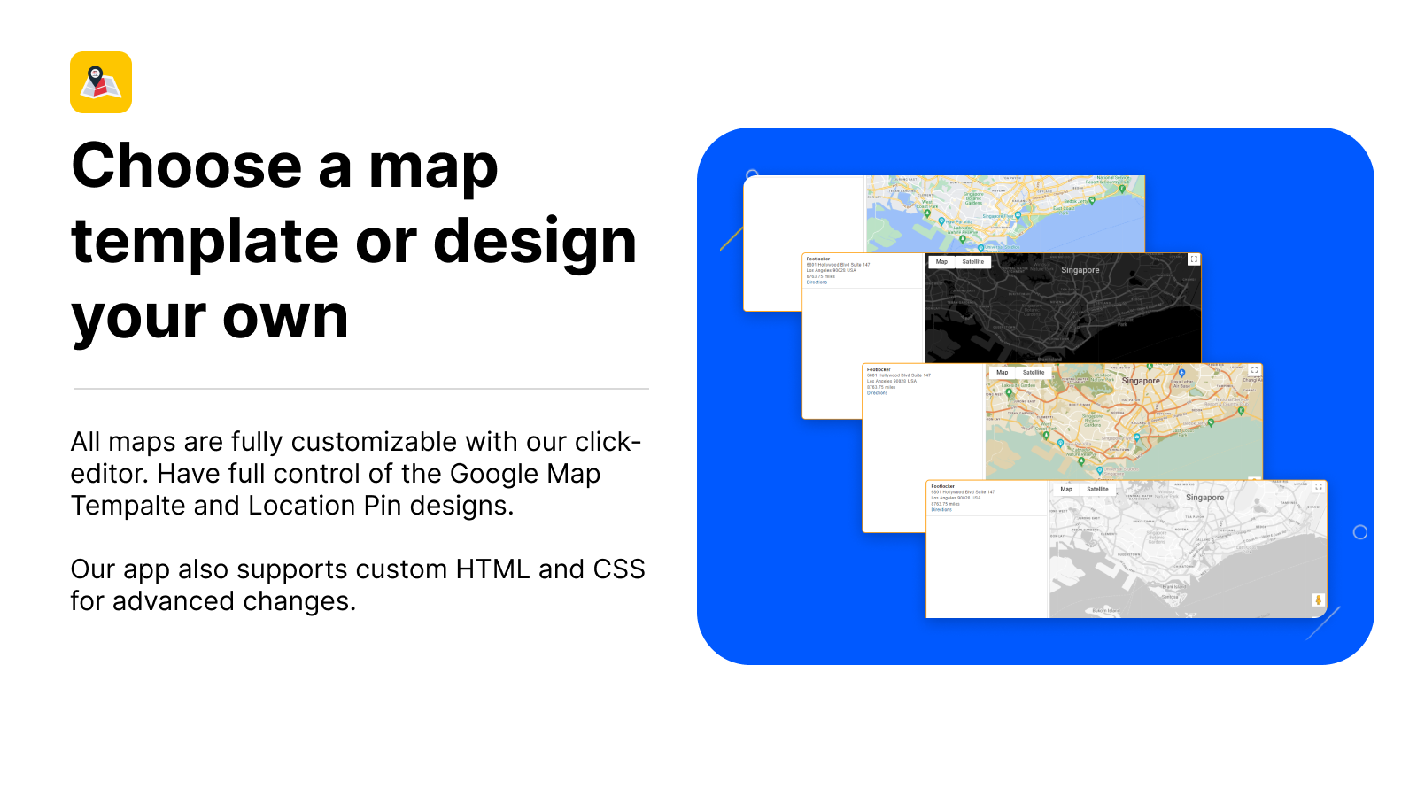 Store locator on backend 1