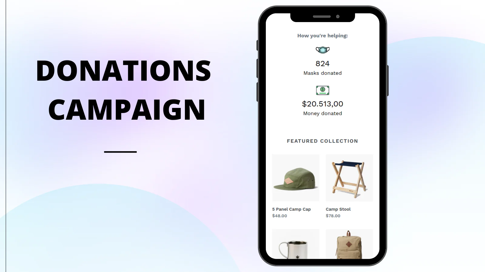 Donations campaign