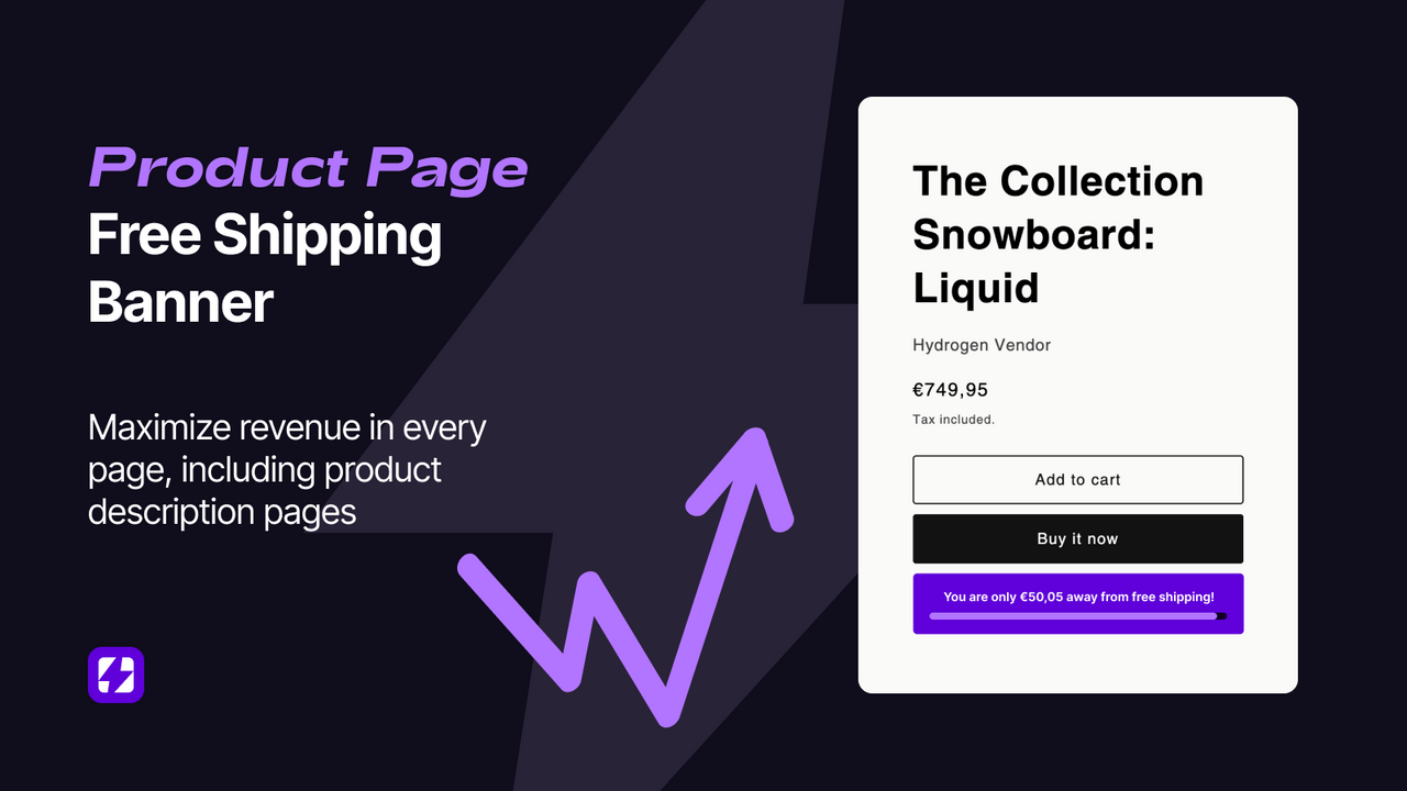 Product Page - Free Shipping Banner