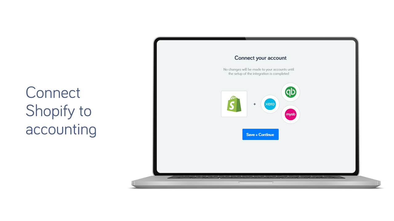 connect shopify to xero quickbooks or myob