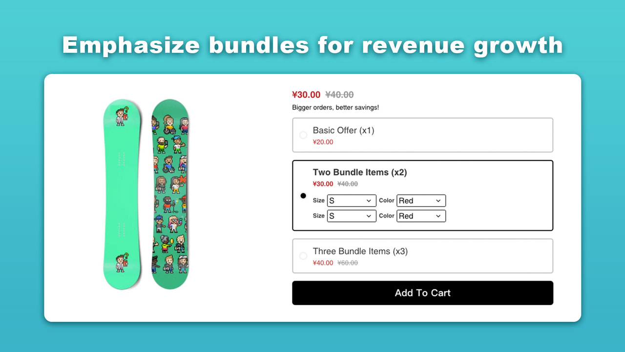 Emphasize bundles for revenue growth