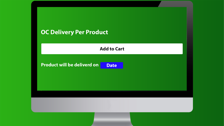 OC Estimated Delivery Date Screenshot