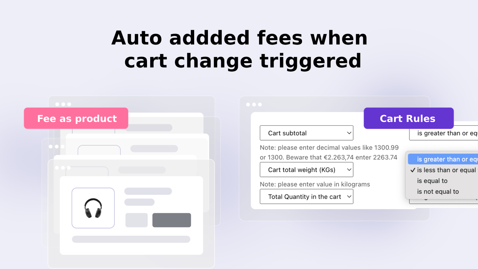 FlexiFees ‑ Conditional Fees Screenshot