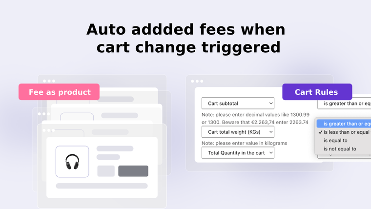 FlexiFees ‑ Conditional Fees Screenshot