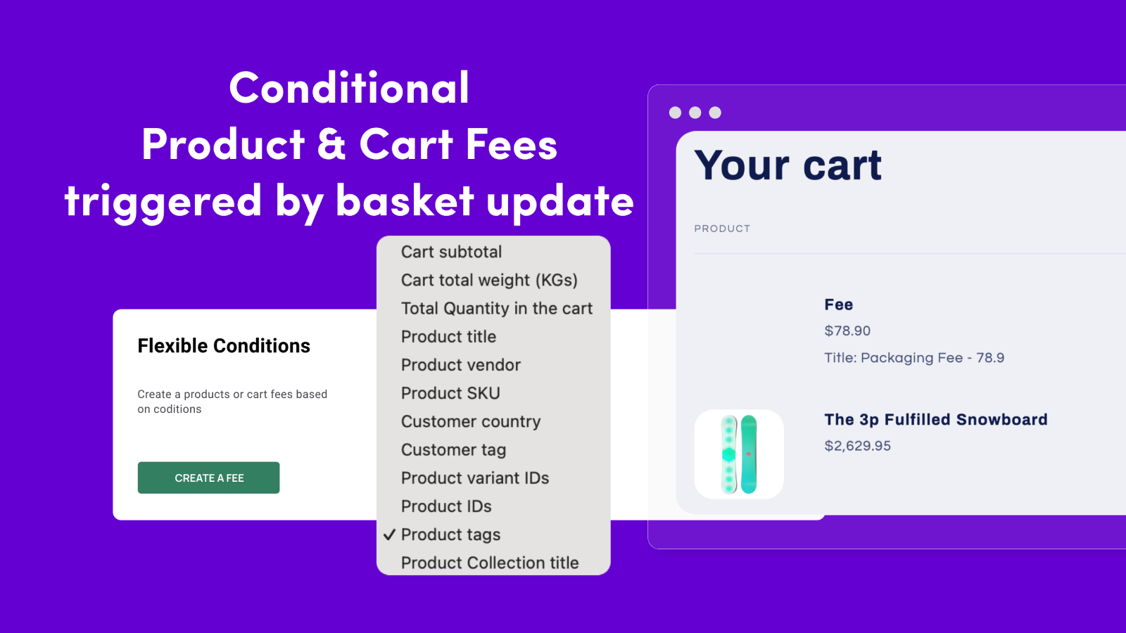 FlexiFees ‑ Conditional Fees Screenshot