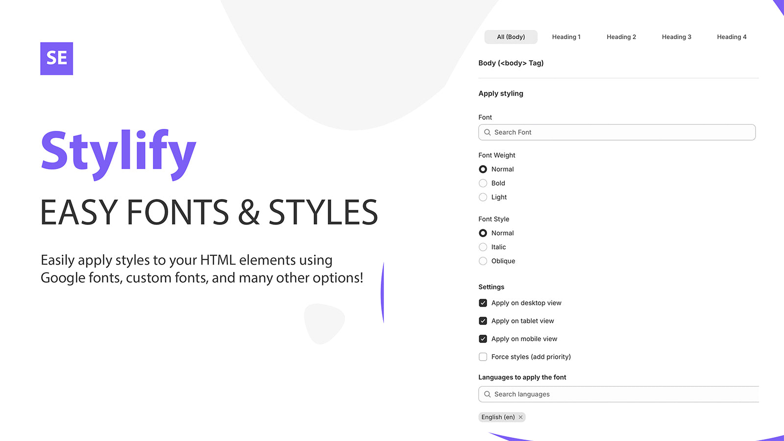 Stylify ‑ Easy Fonts & Styles Screenshot