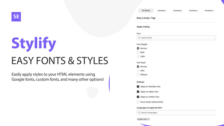 Stylify ‑ Easy Fonts & Styles Screenshot