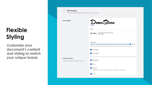Customize your document's styling to match your unique brand.