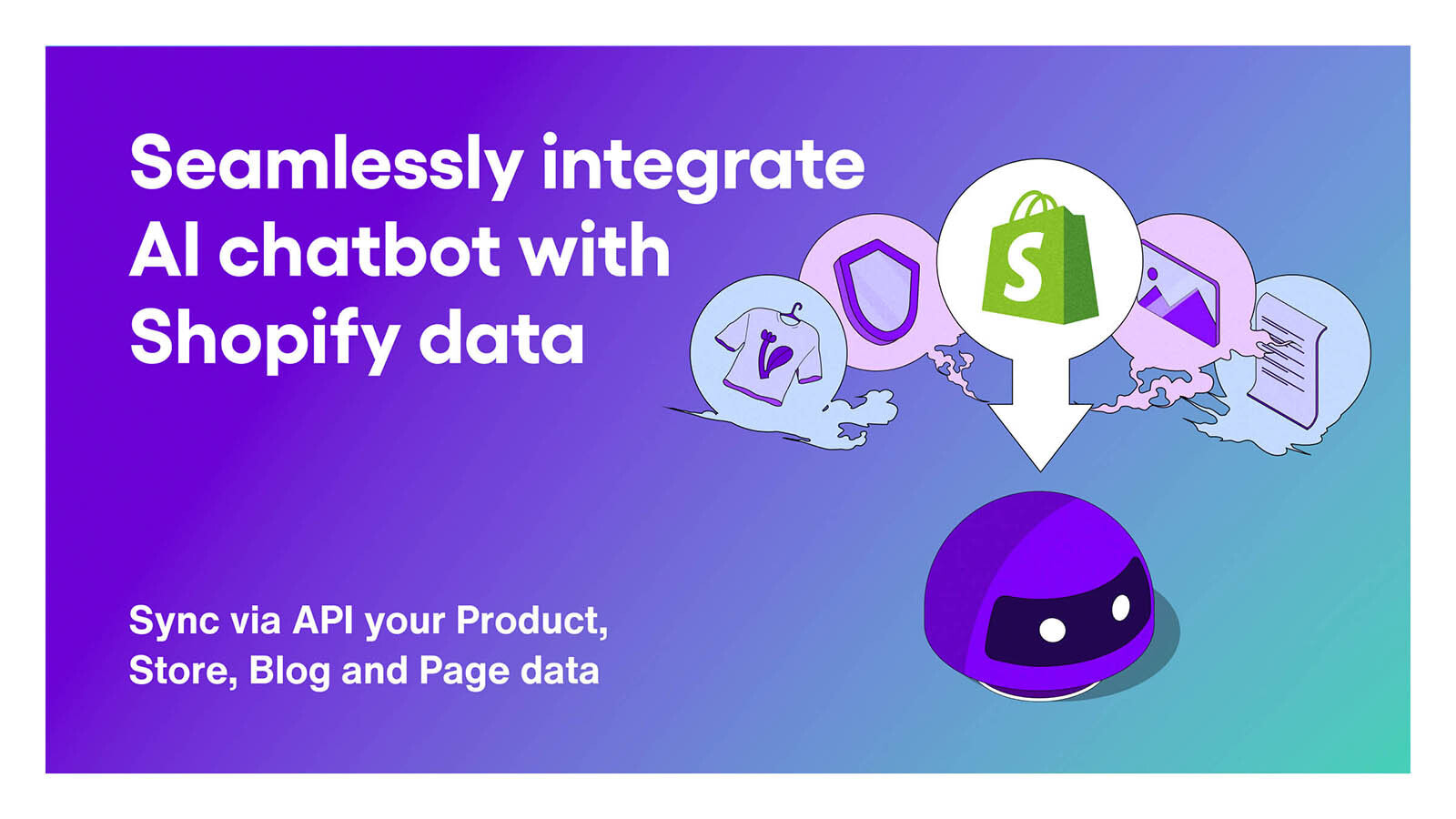 AI聊天机器人 - 通过Shopify API同步