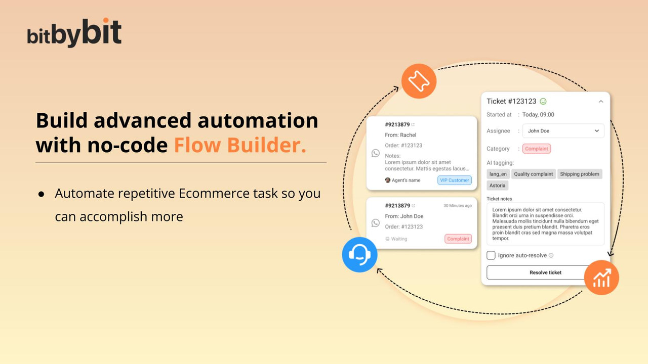 avanceret flow builder