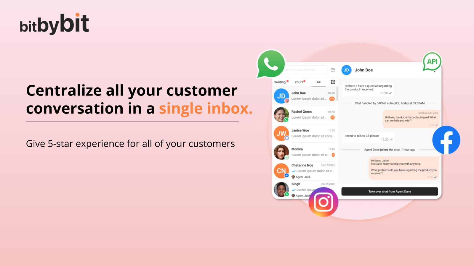 Omnichannel shared inbox