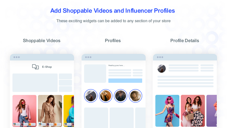 GluedIn‑ Shoppable Videos Screenshot