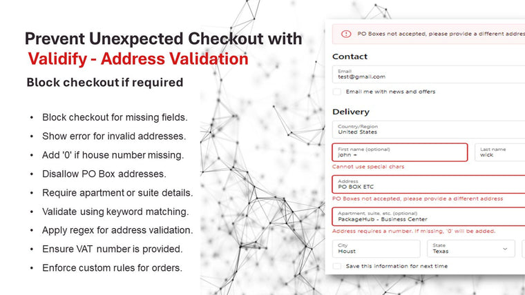 Address Validify Screenshot