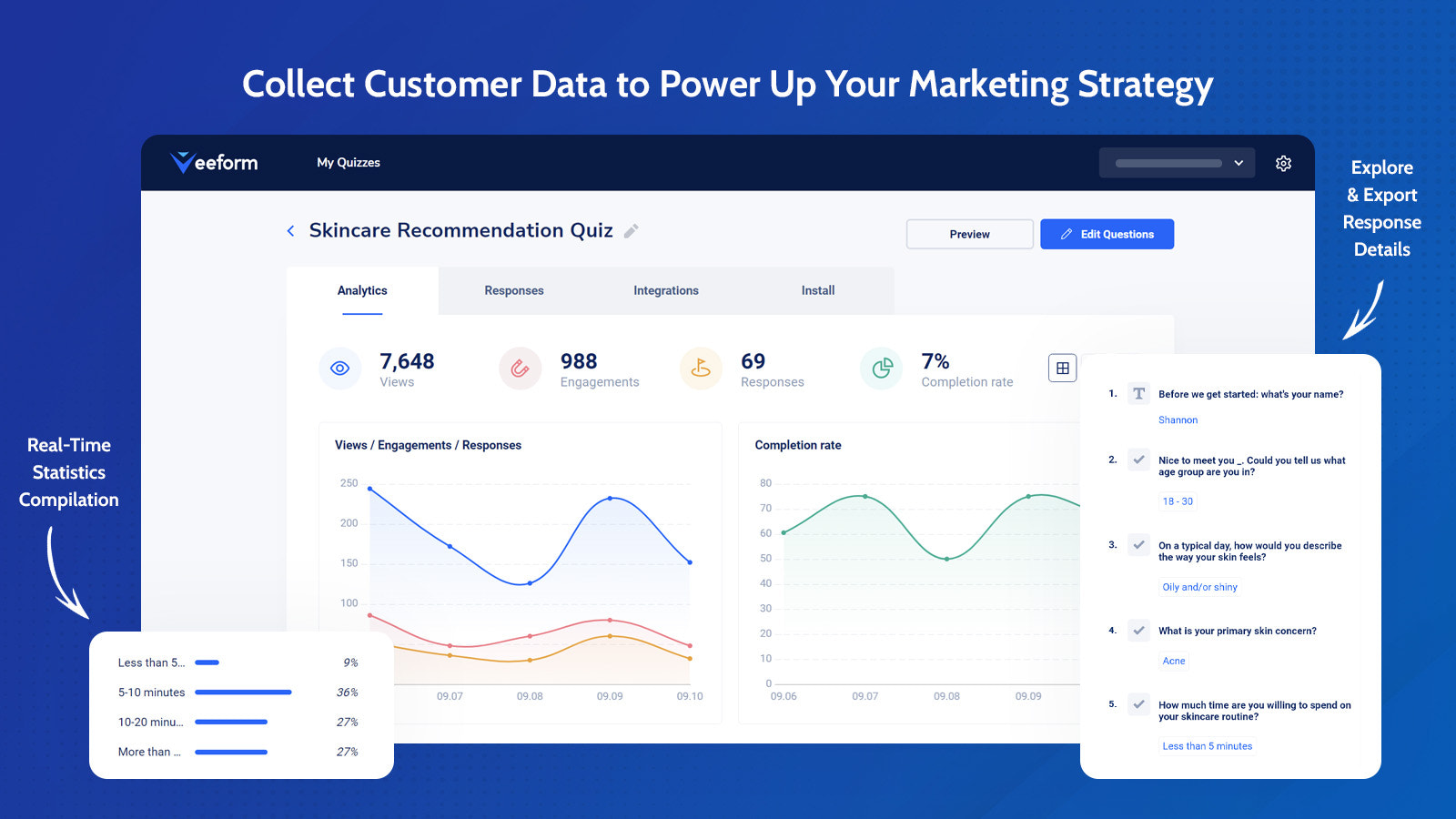 Collect customer data to power up your marketing strategy
