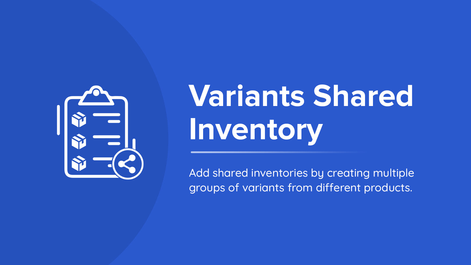 VSI: Variants Shared Inventory Screenshot