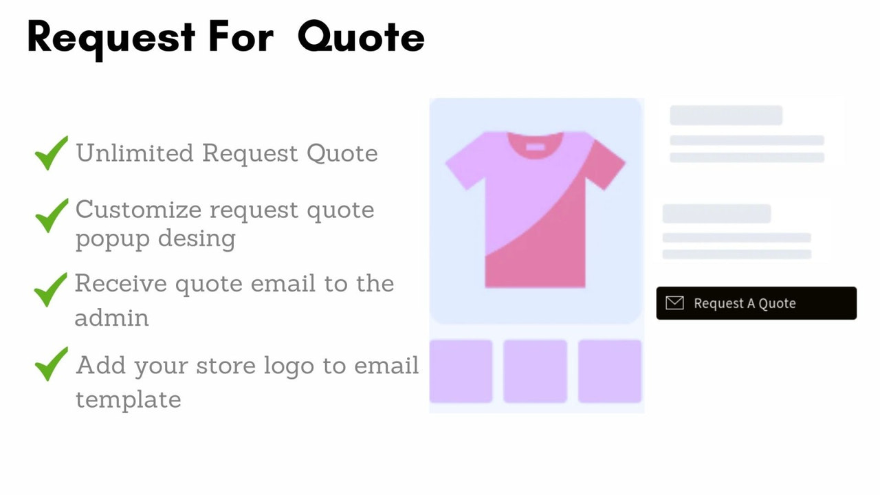 Customize quote button, color, style.