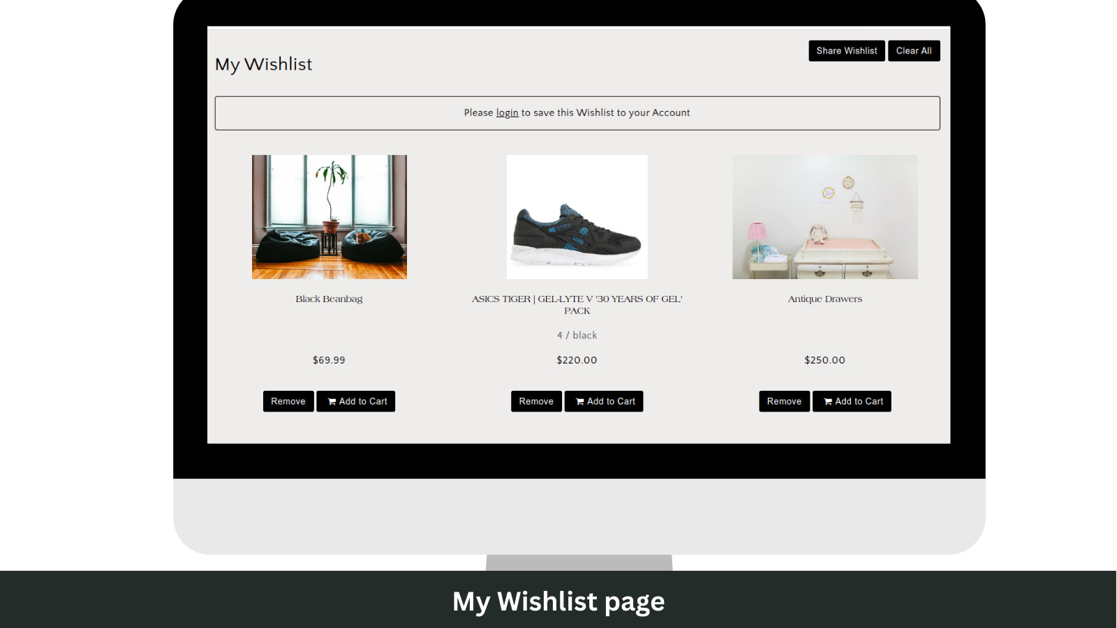 Smart Wishlist Screenshot