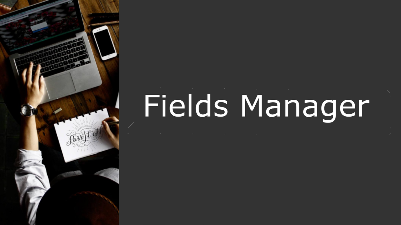 WebAppsLive ‑ Fields Manager Screenshot