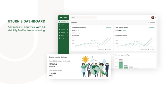 Tableau de bord UTurn