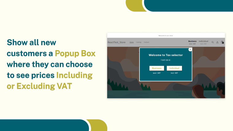 Ests Tax/Vat Switcher Screenshot