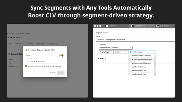 Sync Segments with Any Tools Automatically