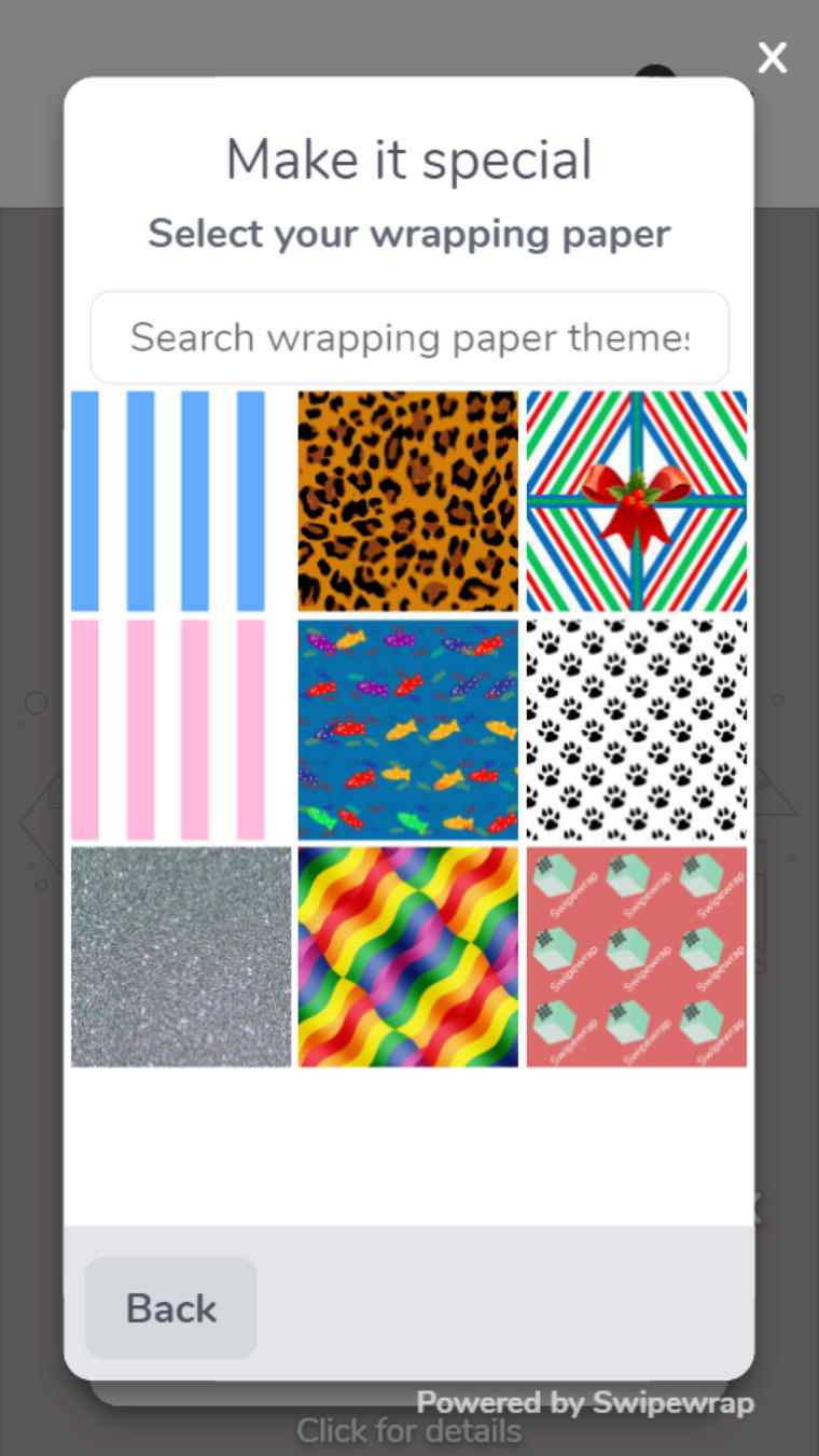 Swipewrap Screenshot