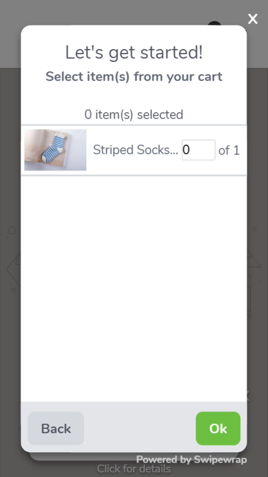 Swipewrap Screenshot